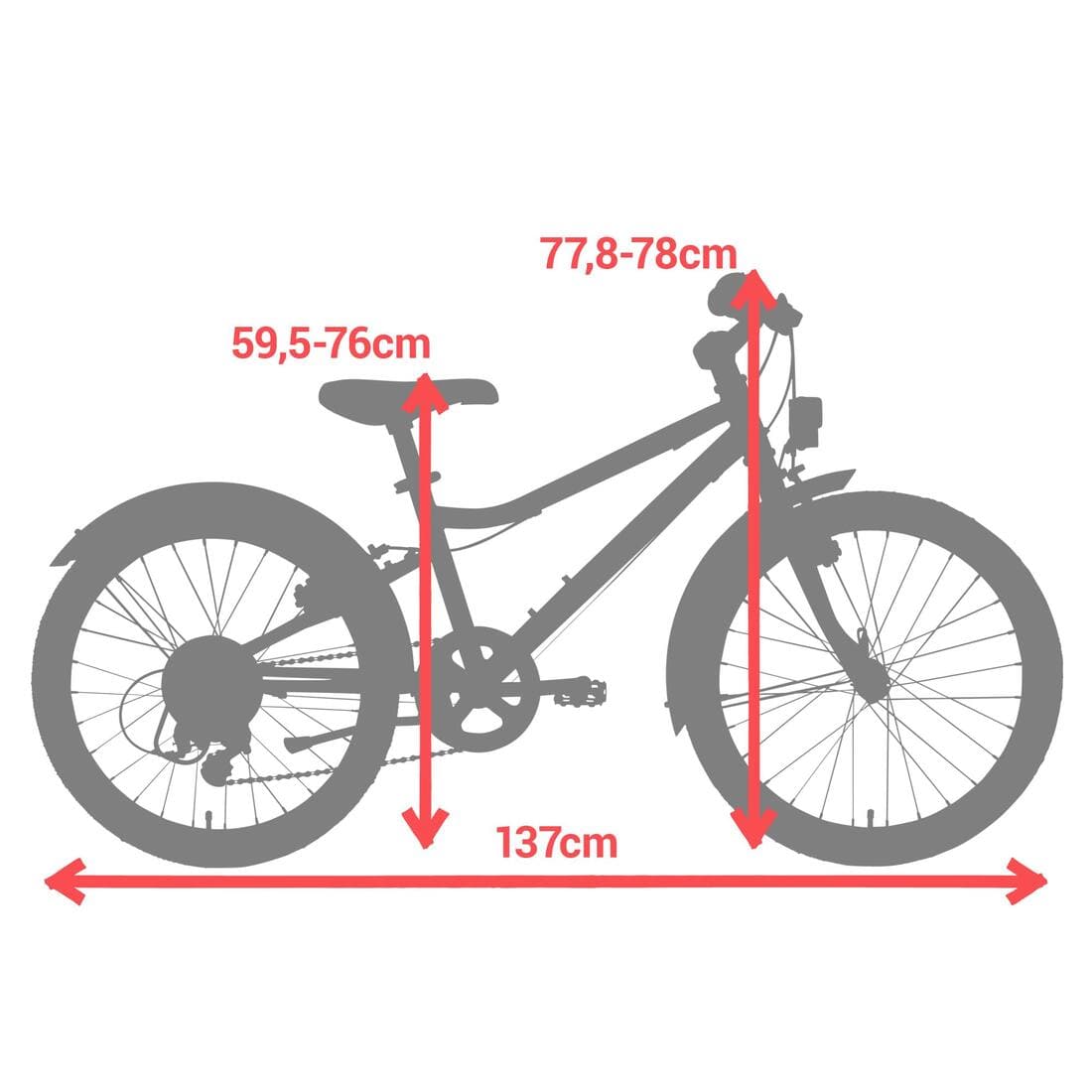 Vtc enfant riverside 500 20 pouces 6-9 ans