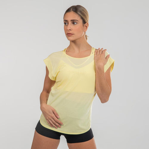 





T-Shirt danse moderne fluide croisé dans le dos femme