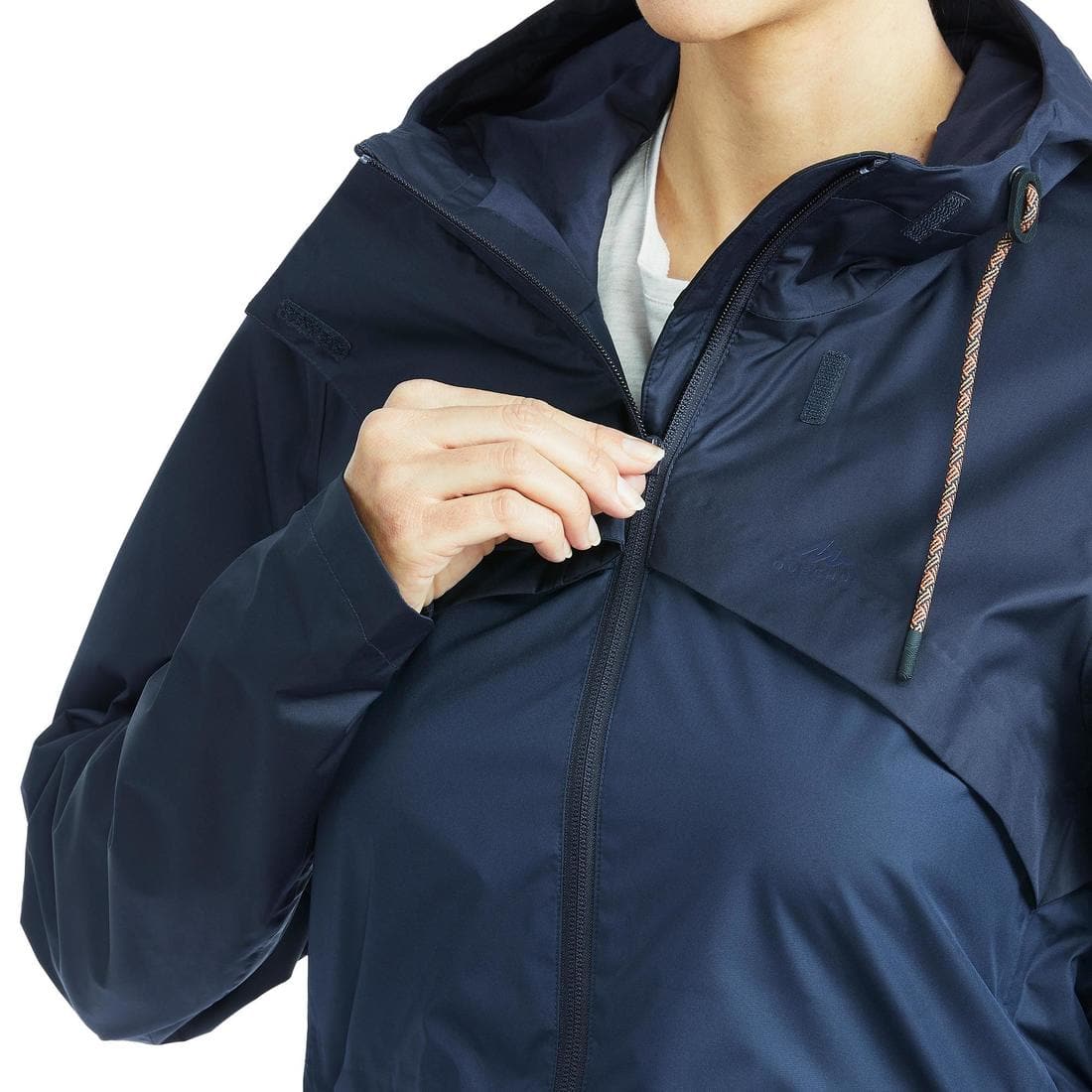 Veste imperméable de randonnée - NH500 - Femme