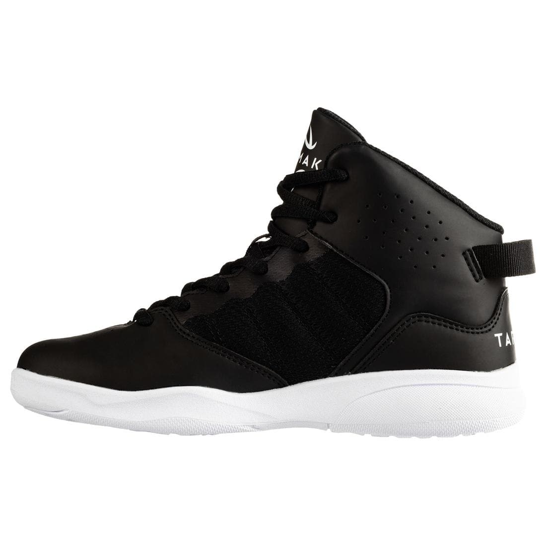 CHAUSSURES DE BASKETBALL ENFANT DÉBUTANT - SS100 NOIR