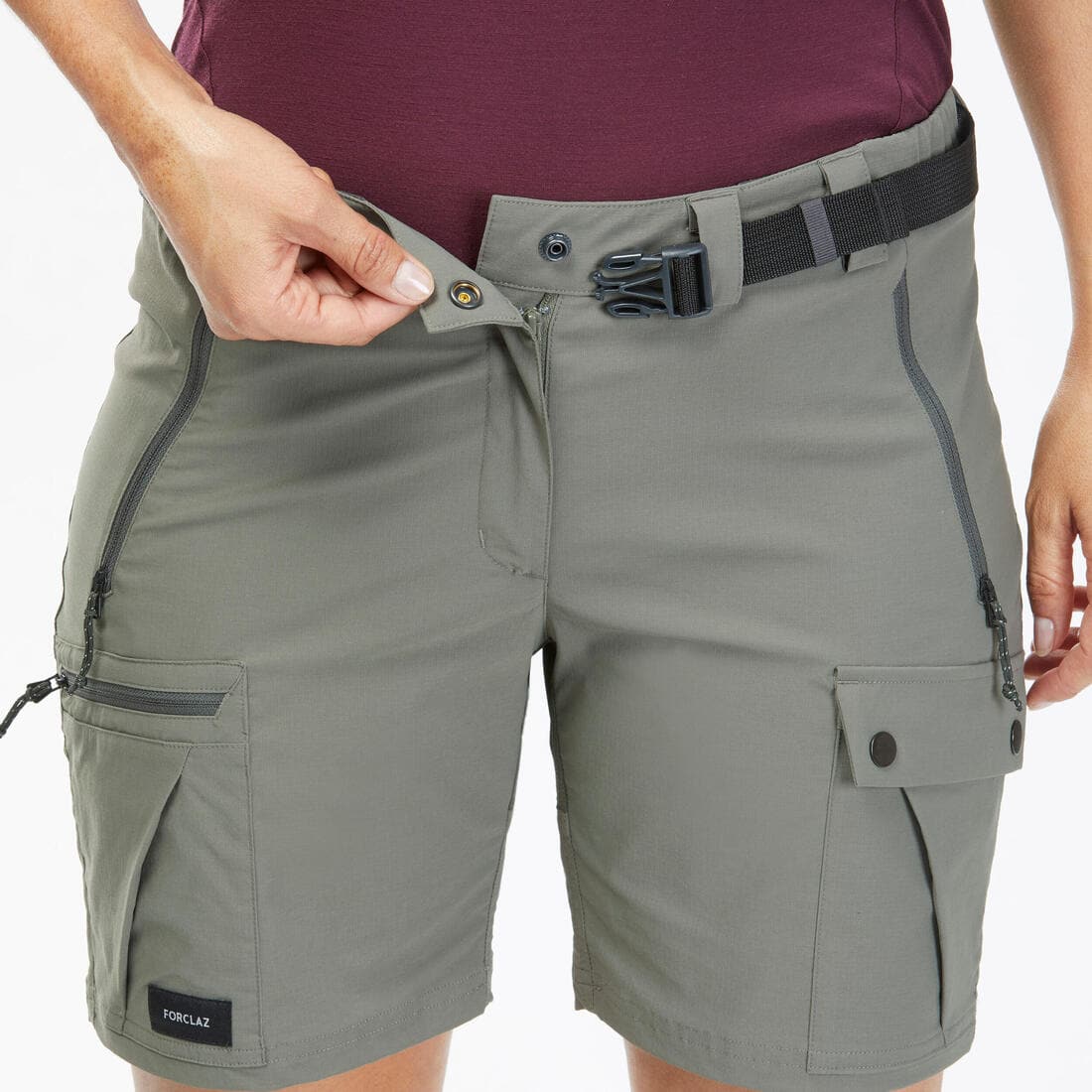 Short de trek montagne femme - mt500