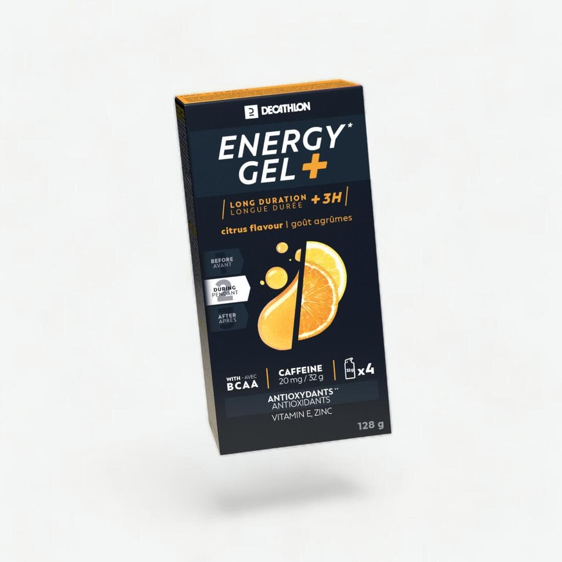 Gel énergétique ENERGY GEL+ citron 4 x 32g