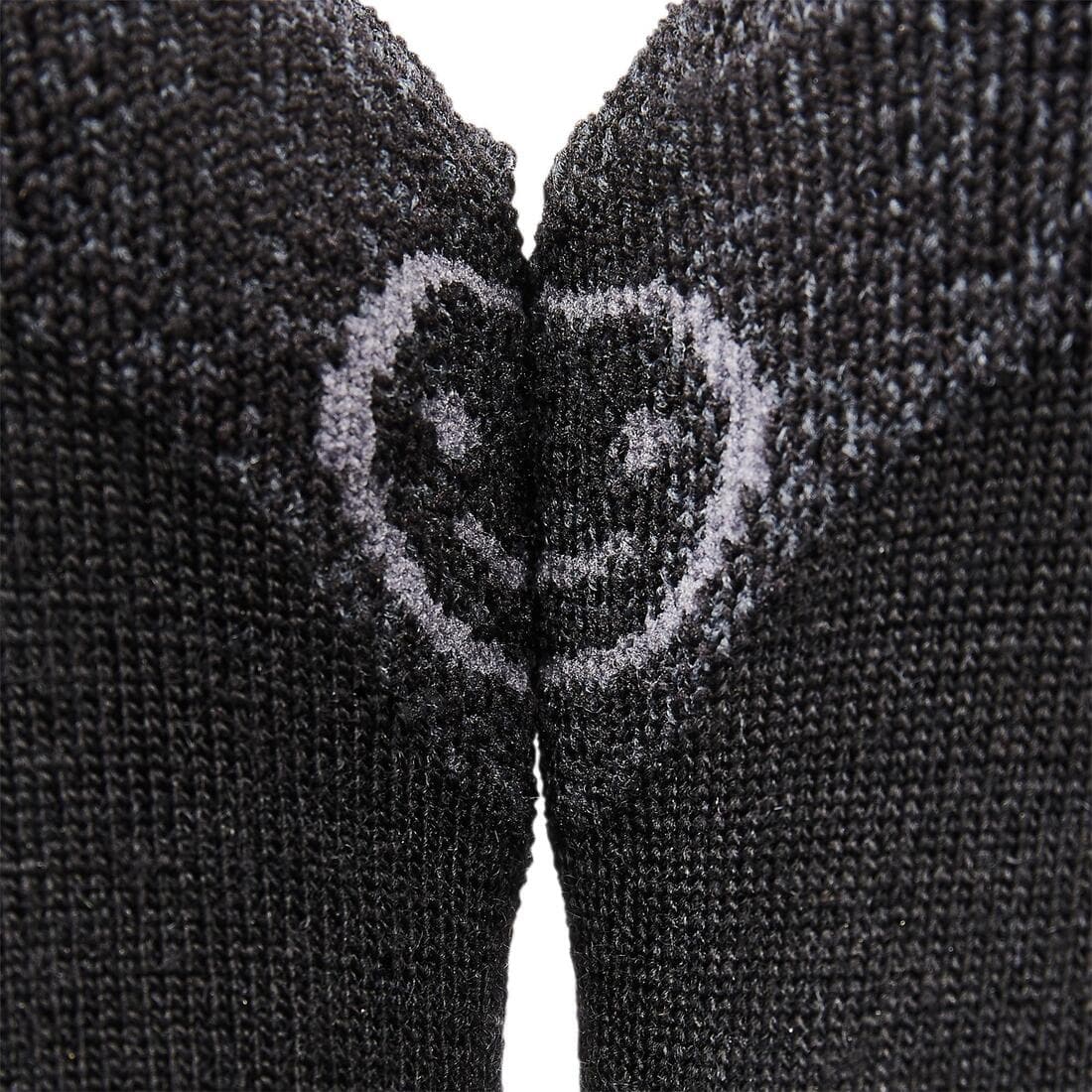 Chaussettes marche sportive/nordique enfant SK 500 Warm noir