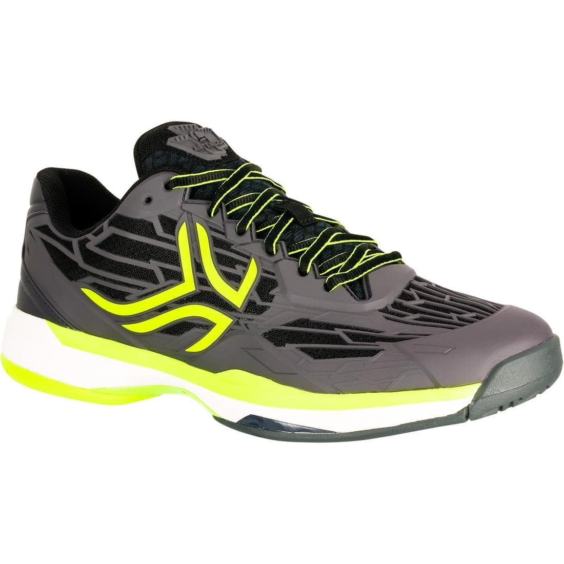 CHAUSSURES DE TENNIS HOMME TS990 NOIR JAUNE MULTI COURT