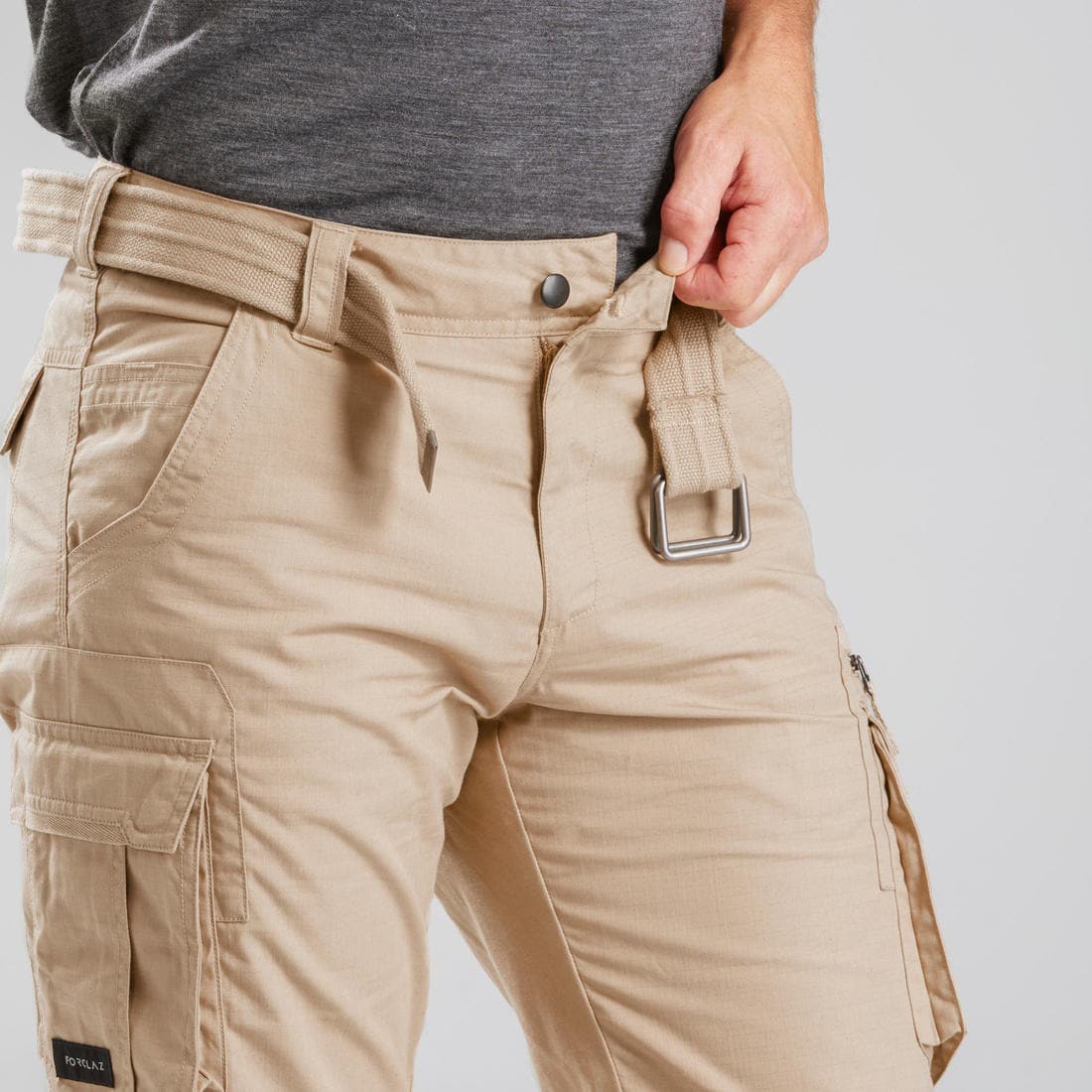 Pantalon cargo modulable de trek voyage - travel 500 modul homme