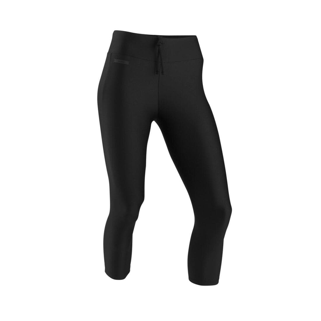 Legging court running Femme - KIPRUN Run 100 noir