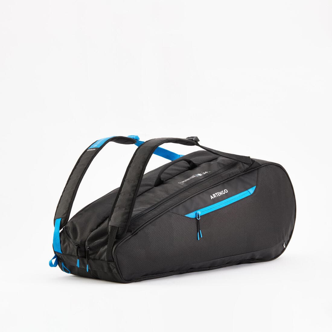 SAC DE TENNIS - Artengo L TEAM 9 Raquettes noir bleu