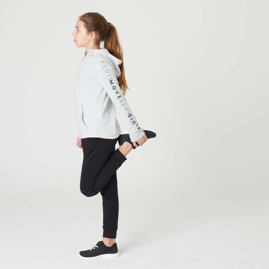 Pantalon de jogging chaud enfant fille - 500