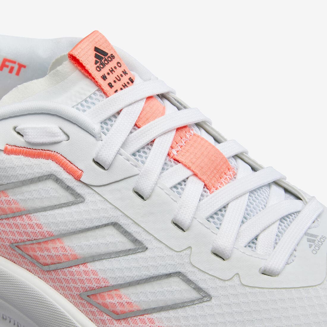 CHAUSSURES DE RUNNING FEMME ADIDAS SPEEDMOTION - blanche et orange