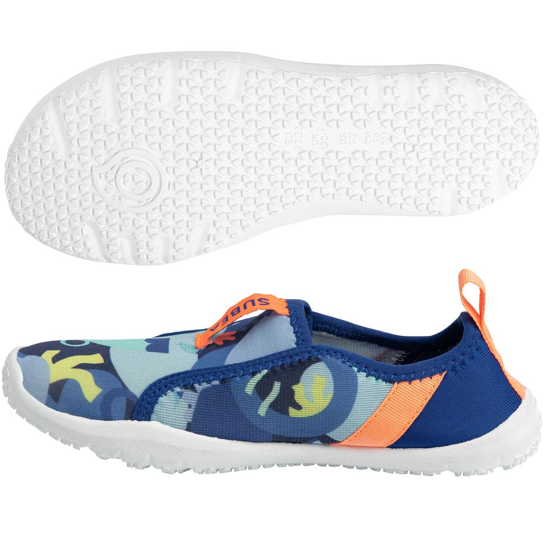 Chaussures aquatiques élastiques Enfant - Aquashoes 120 Beach Party