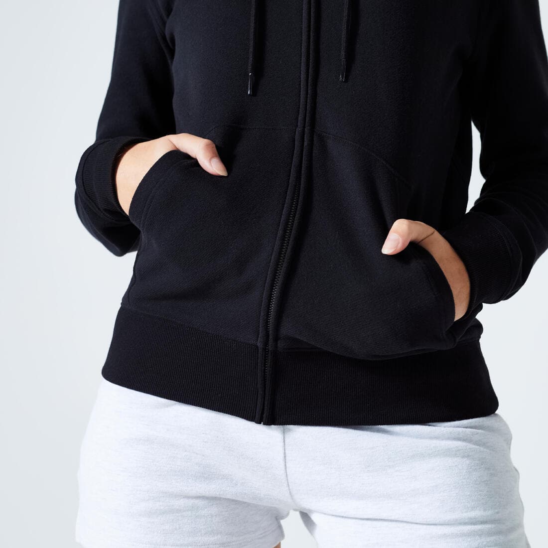 Sweat zippé fitness femme