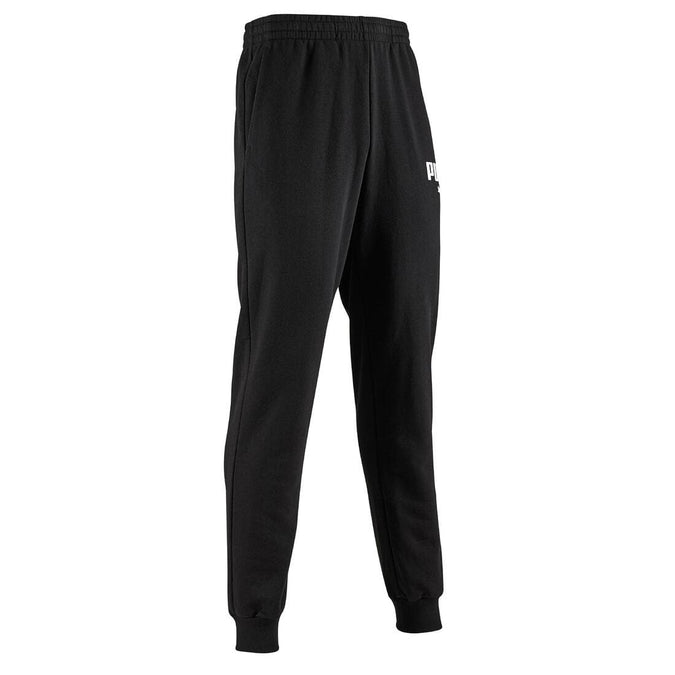 Pantalon jogging chaud Fitness homme - 100 Bleu noir - Decathlon