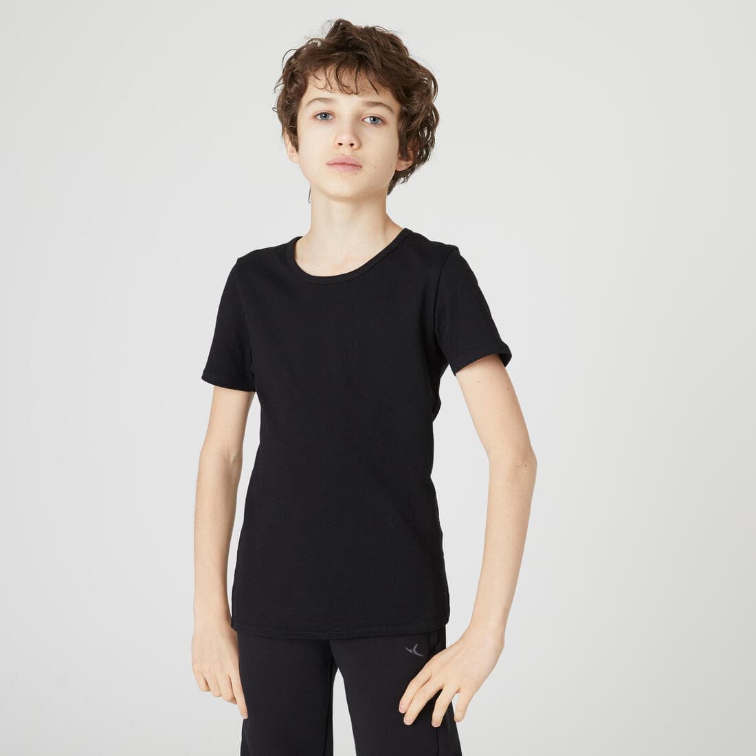 T-shirt enfant coton - Basique marine