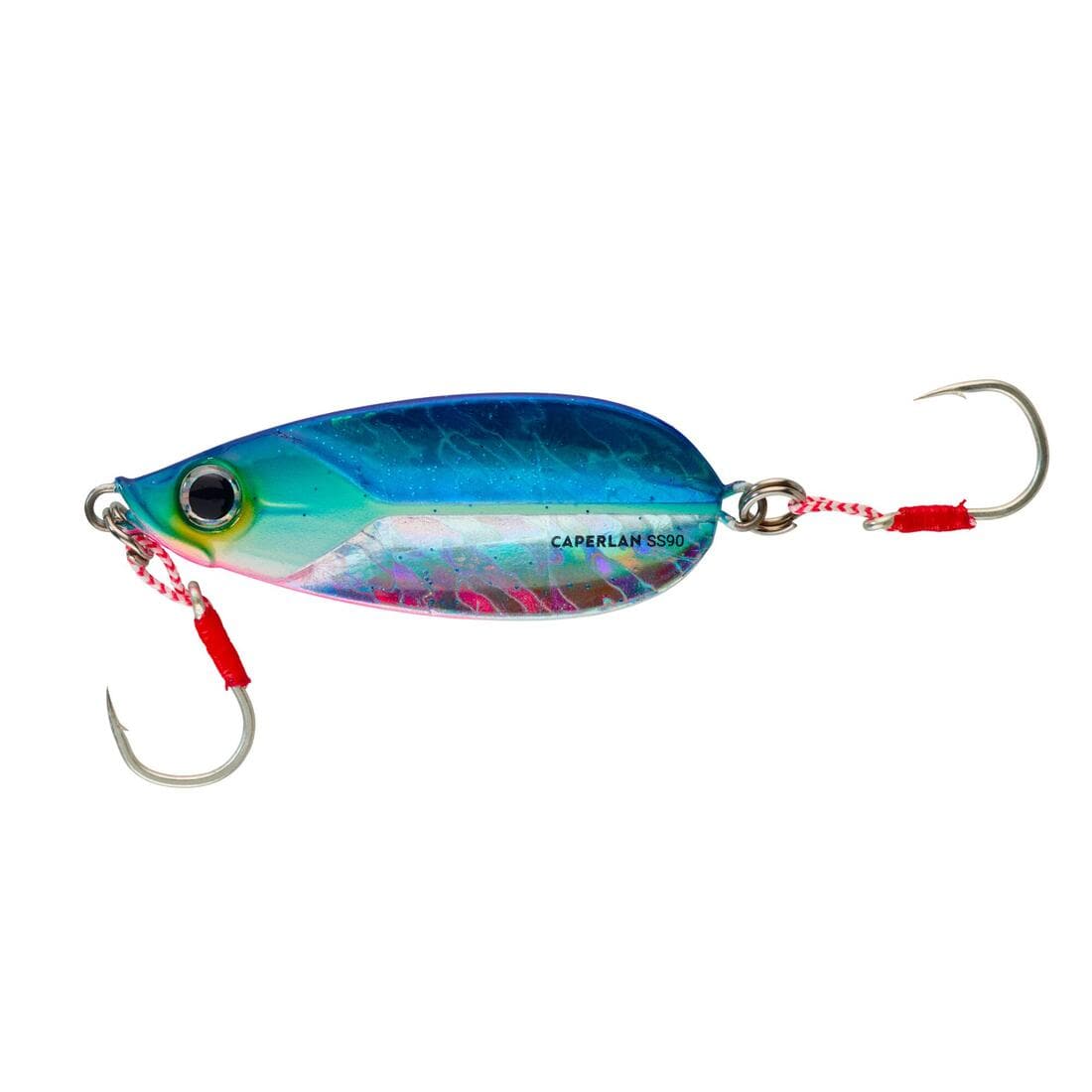 Jig biastos slow 90gr bleu phospho pêche au jigging