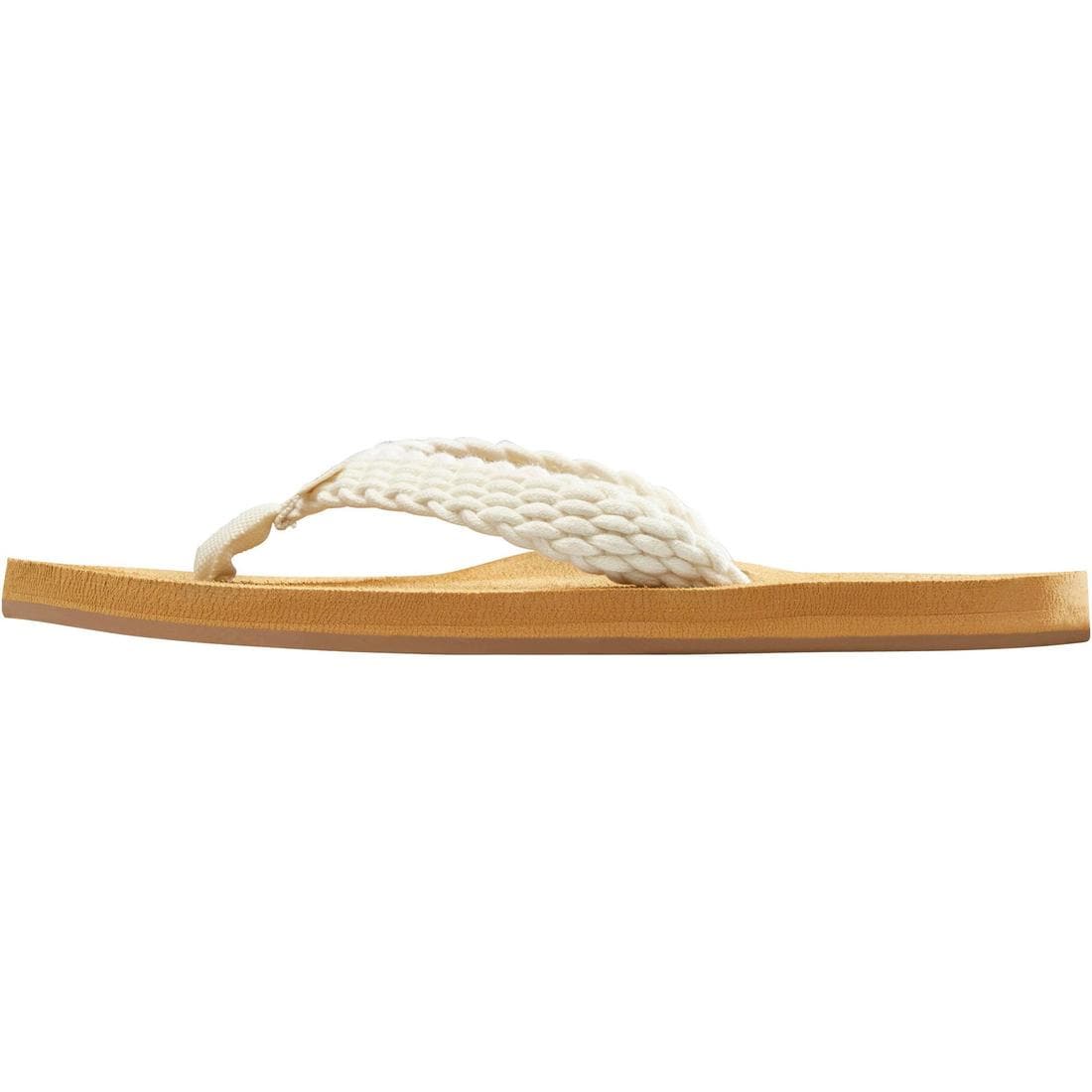 TONGS FEMME PORTO Blanc Decathlon Reunion