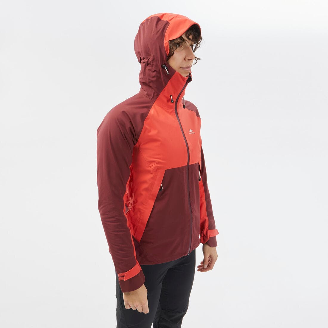 Veste imperméable de randonnée montagne - MH500 - Femme