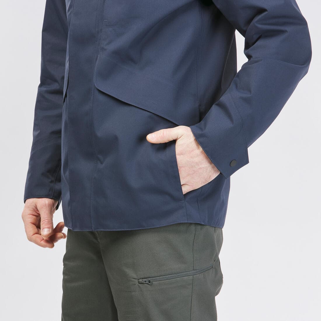 Veste imperméable de randonnée - NH550 Imper - Homme