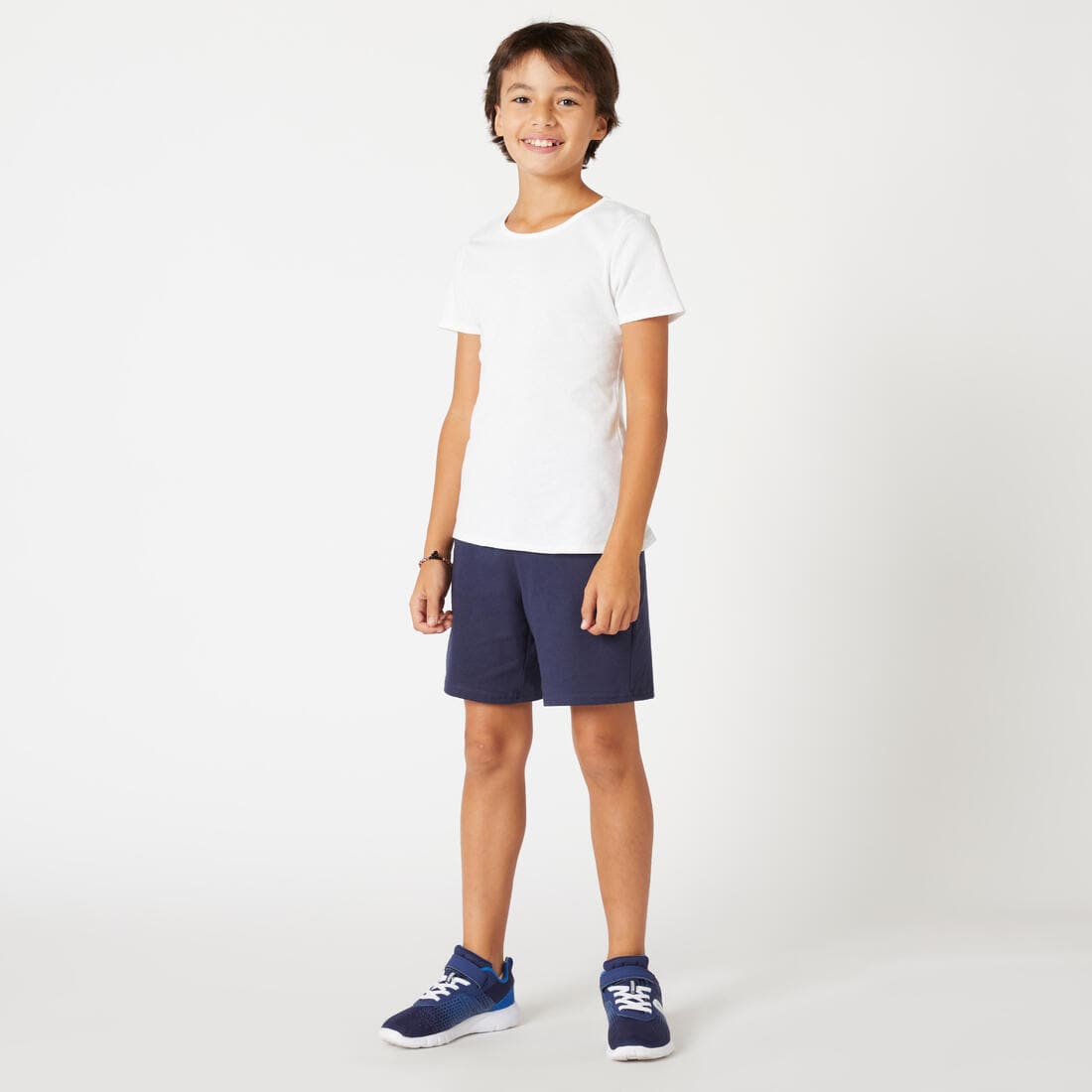 T-shirt enfant coton - Basique marine