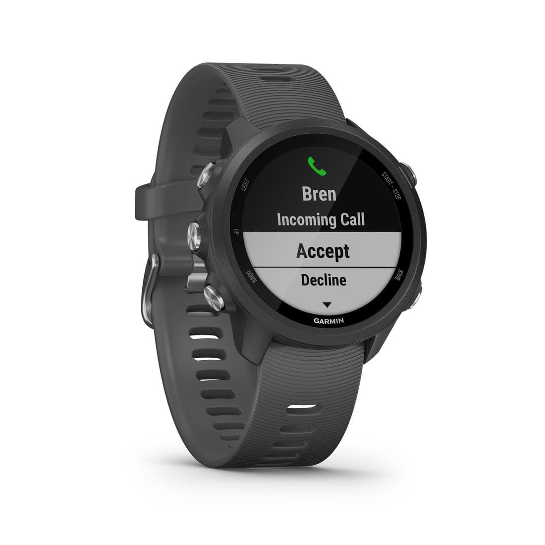 MONTRE CARDIO GPS GARMIN FORERUNNER 245 GRISE