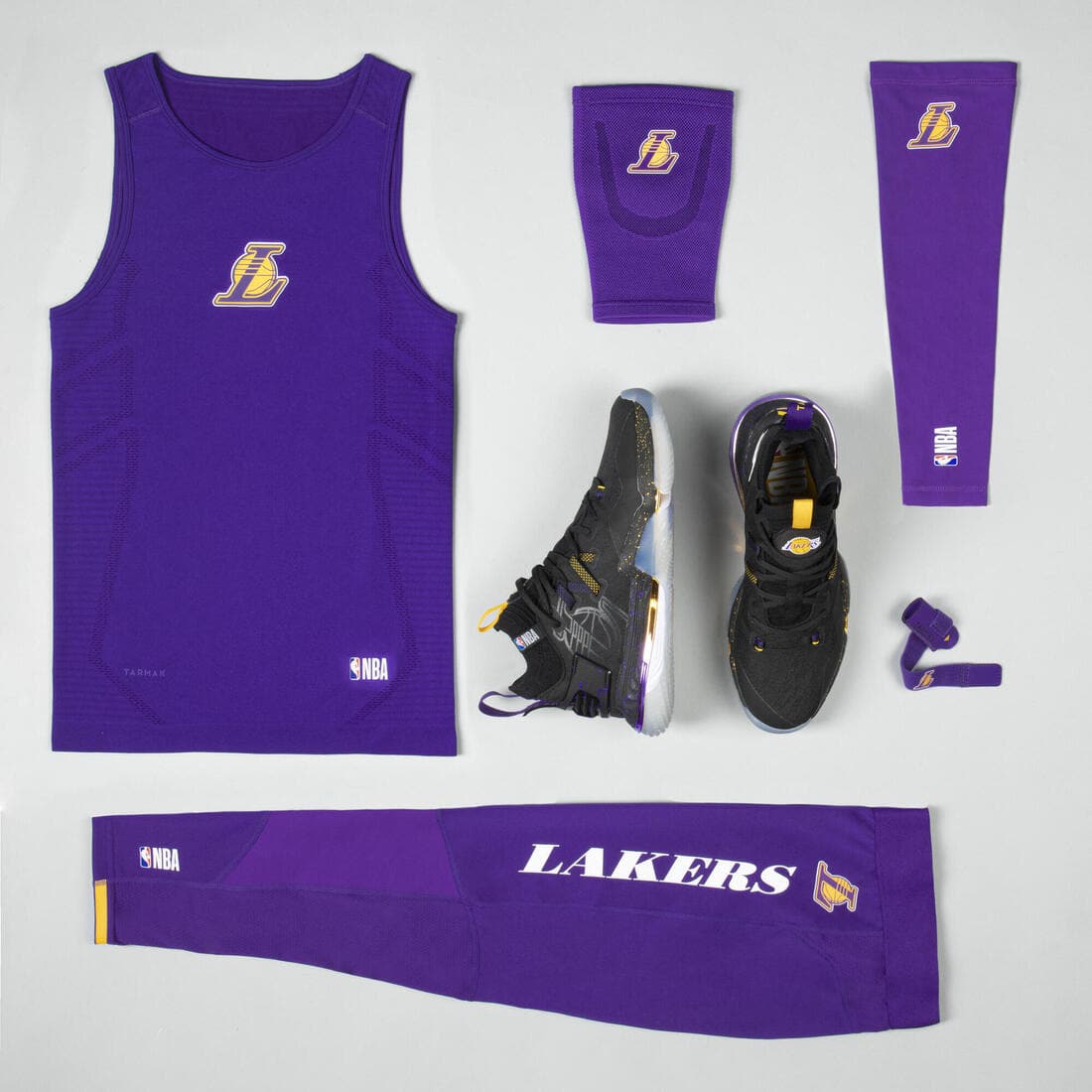 CHAUSSURES DE BASKETBALL NBA LOS ANGELES LAKERS TIGE MID - SE900