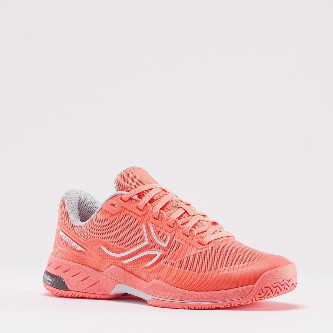 CHAUSSURES DE TENNIS  FEMME TS990 CORAIL