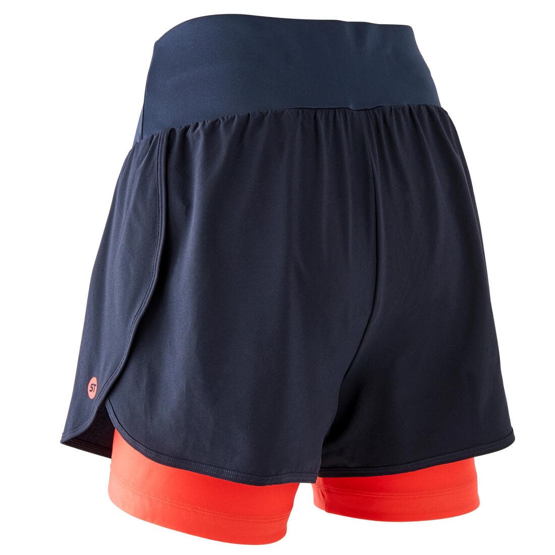 Short vtt expl 100 femme noir et