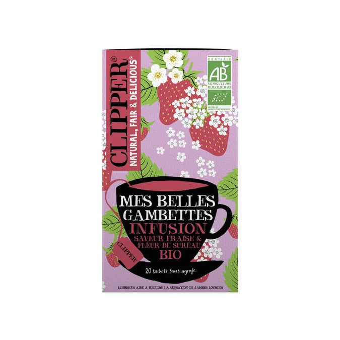 





Clipper Infusion Belles Gambettes bio - 20 sachets, photo 1 of 3