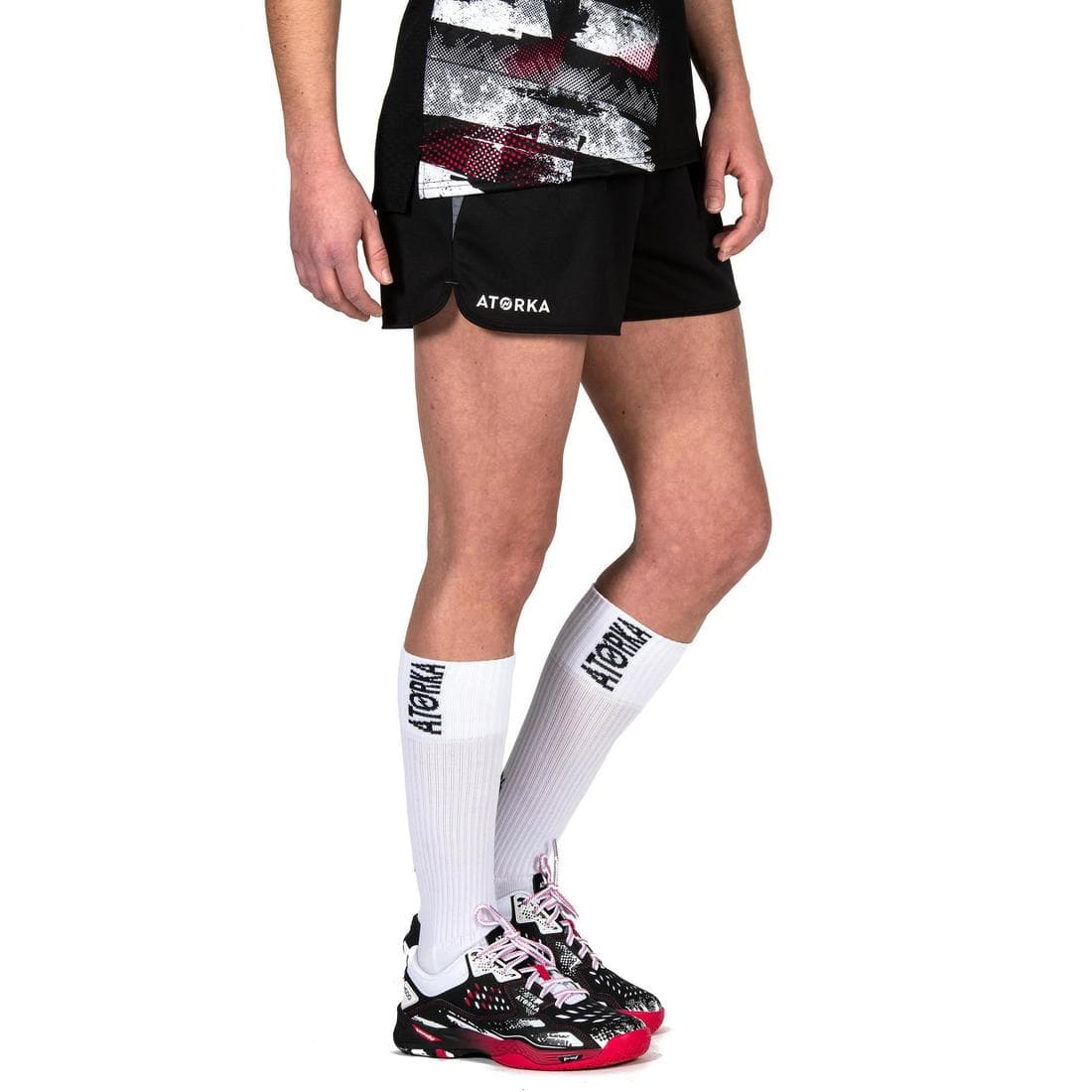 Chaussettes de handball high - 1 paire h500