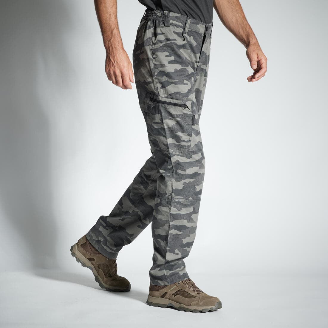 PANTALON LEGER 100 CAMO HALFTONE