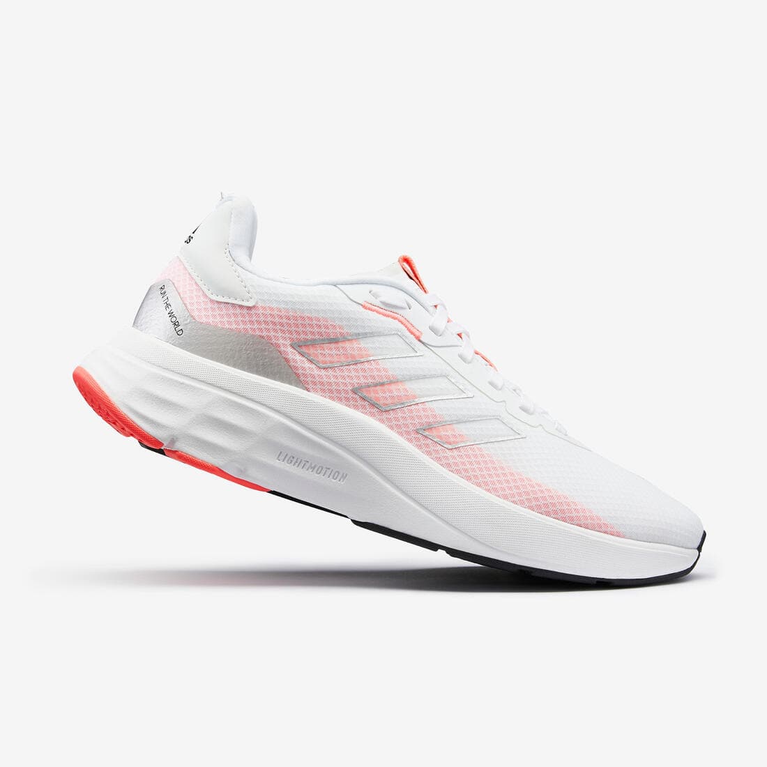 CHAUSSURES DE RUNNING FEMME ADIDAS SPEEDMOTION - blanche et orange