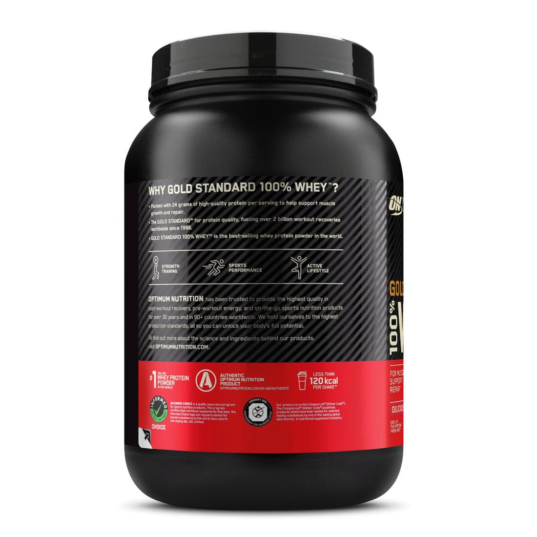 Proteine whey gold standard fraise 908gr