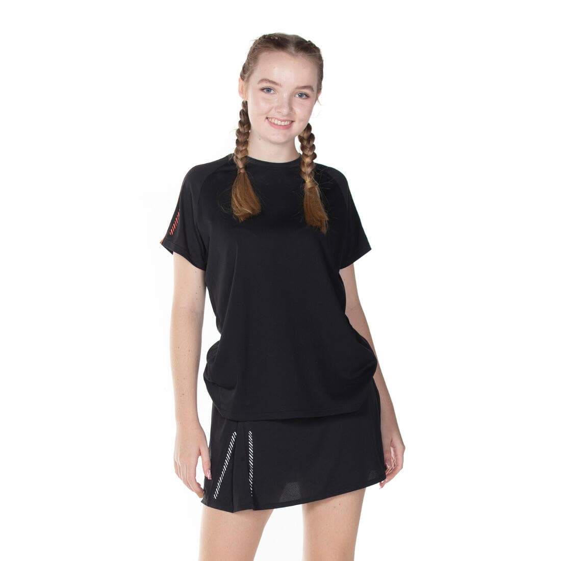 T-Shirt de Badminton 530 Femme - Noir