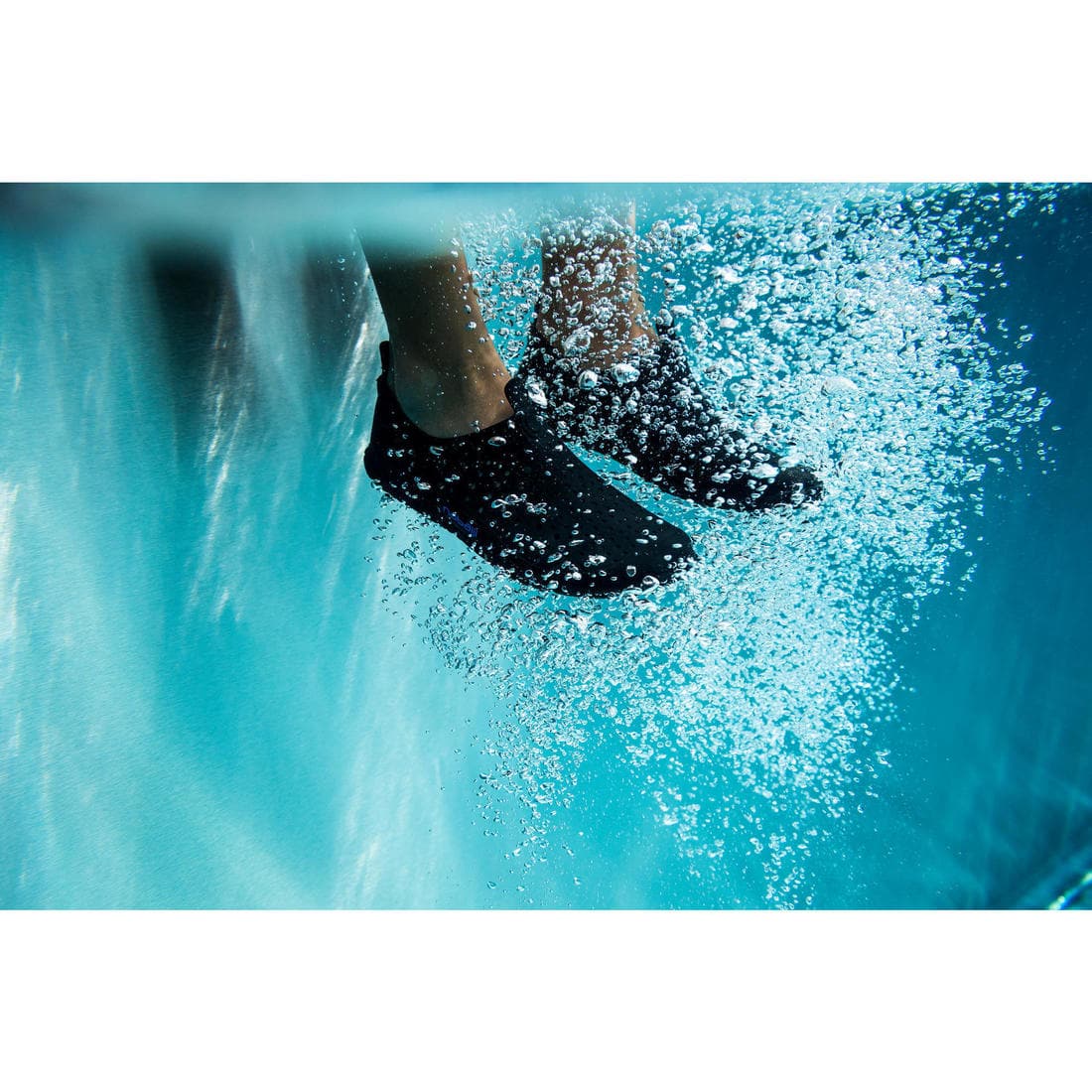 Chaussures Aquatiques Aquabike-Aquagym Aquadots noir