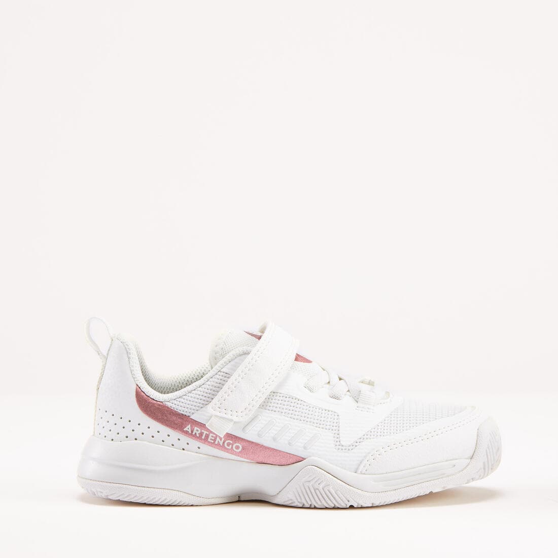 CHAUSSURES TENNIS ENFANT - TS500 FAST KD SCRATCH PINKFIRE