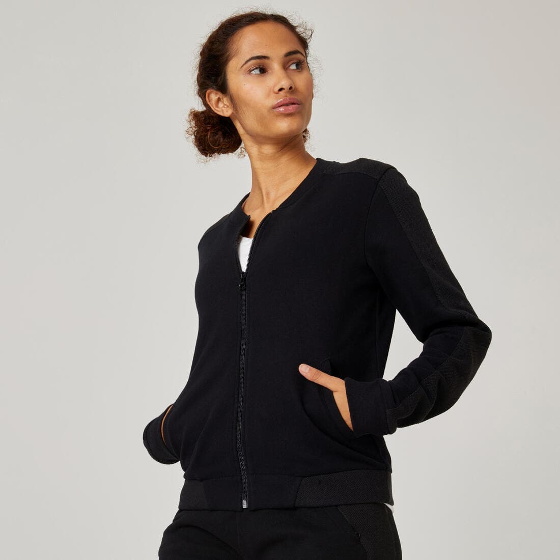 Sweat Zippé Fitness Femme - 520