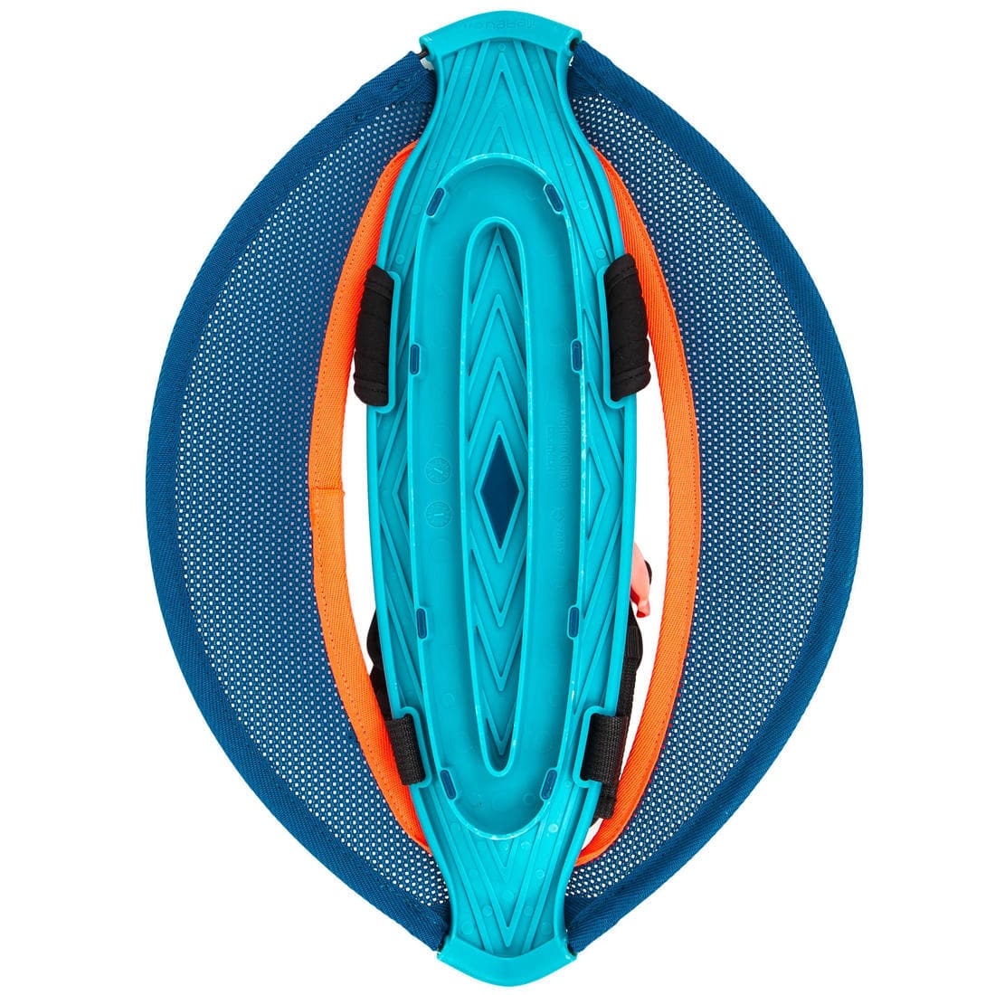 Paire d'haltères aquatiques Pullstep mesh  Aquagym bleu orange