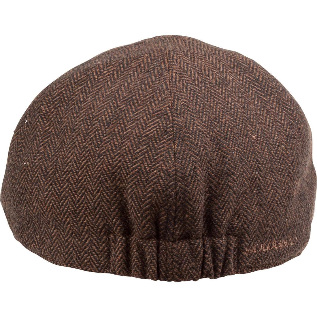 Casquette chasse déperlant tweed plate