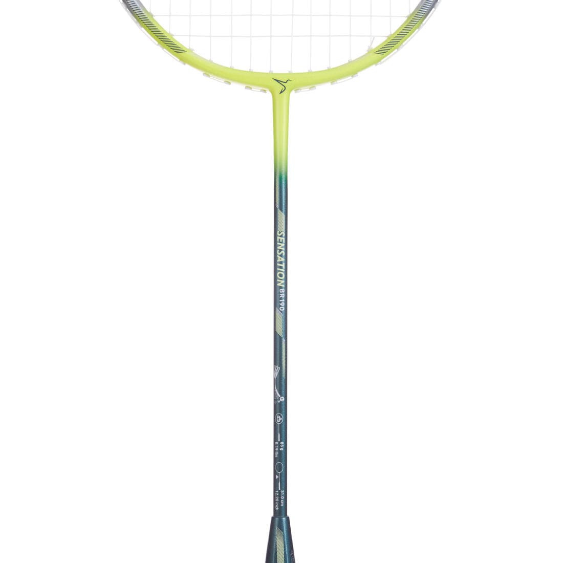 Raquette de Badminton Adulte BR Sensation 190 - Jaune/Vert