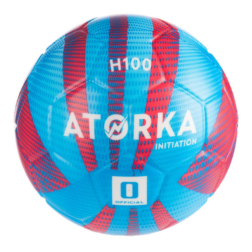 





Ballon de handball enfant  H100 initiation T0 bleu/rouge