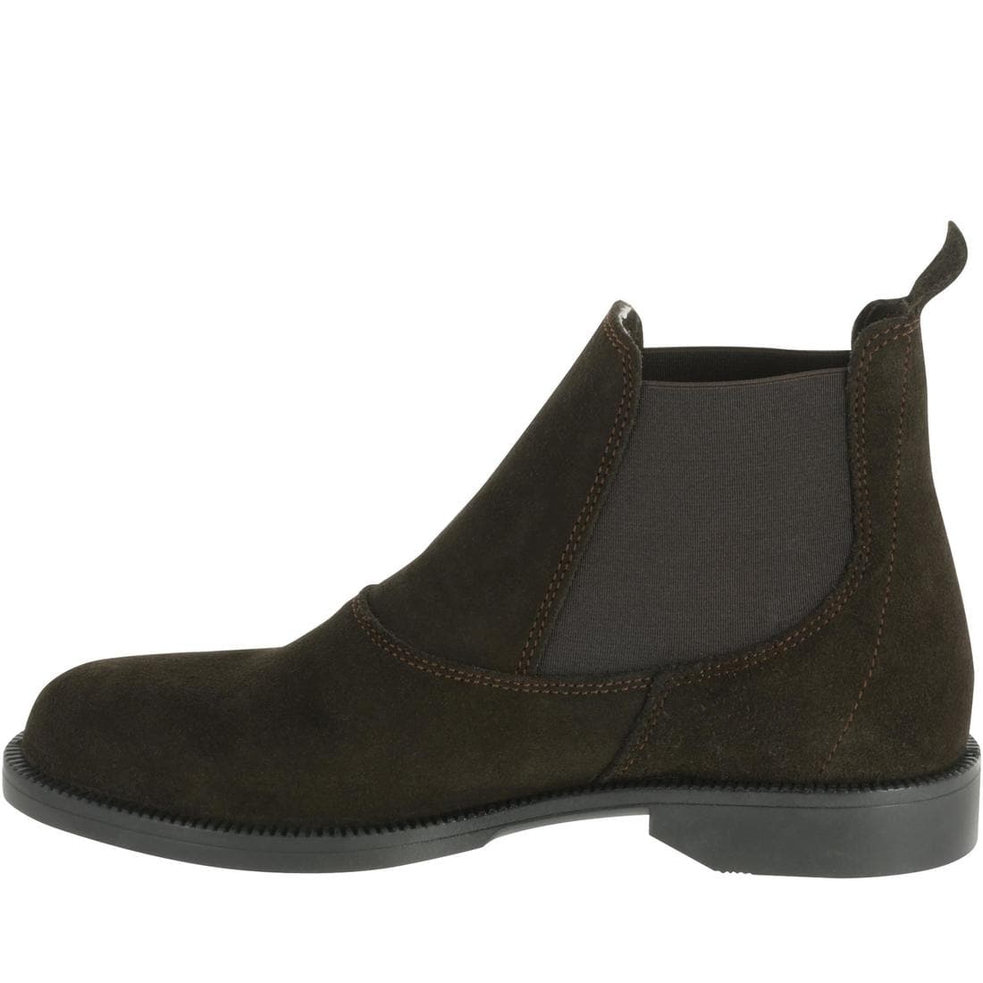 Boots équitation adulte CLASSIC cuir marron