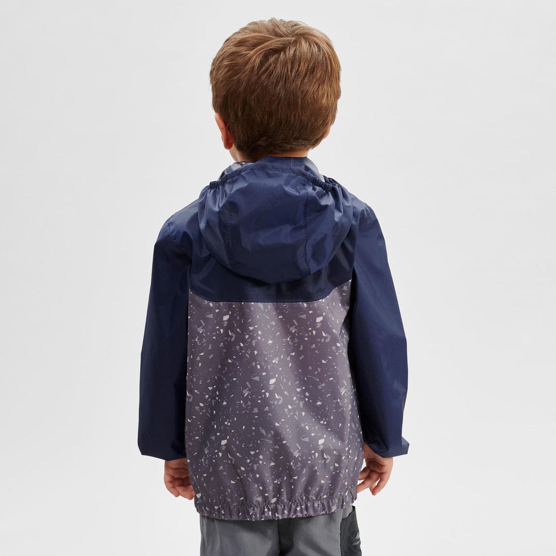 Veste imperméable de randonnée enfant - MH100 zip - 2-6 ans