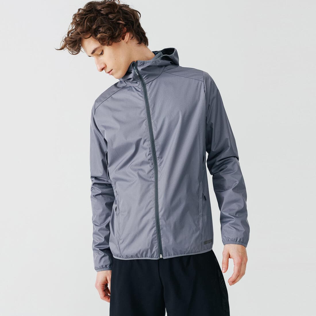 Veste imperméable de running Homme - KIPRUN Run 100