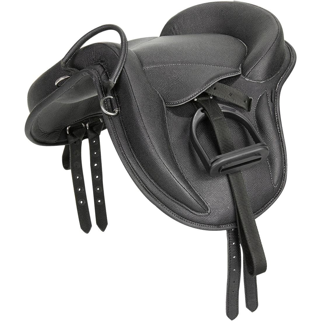 Selle équitation bardette synthétique Poney - 100