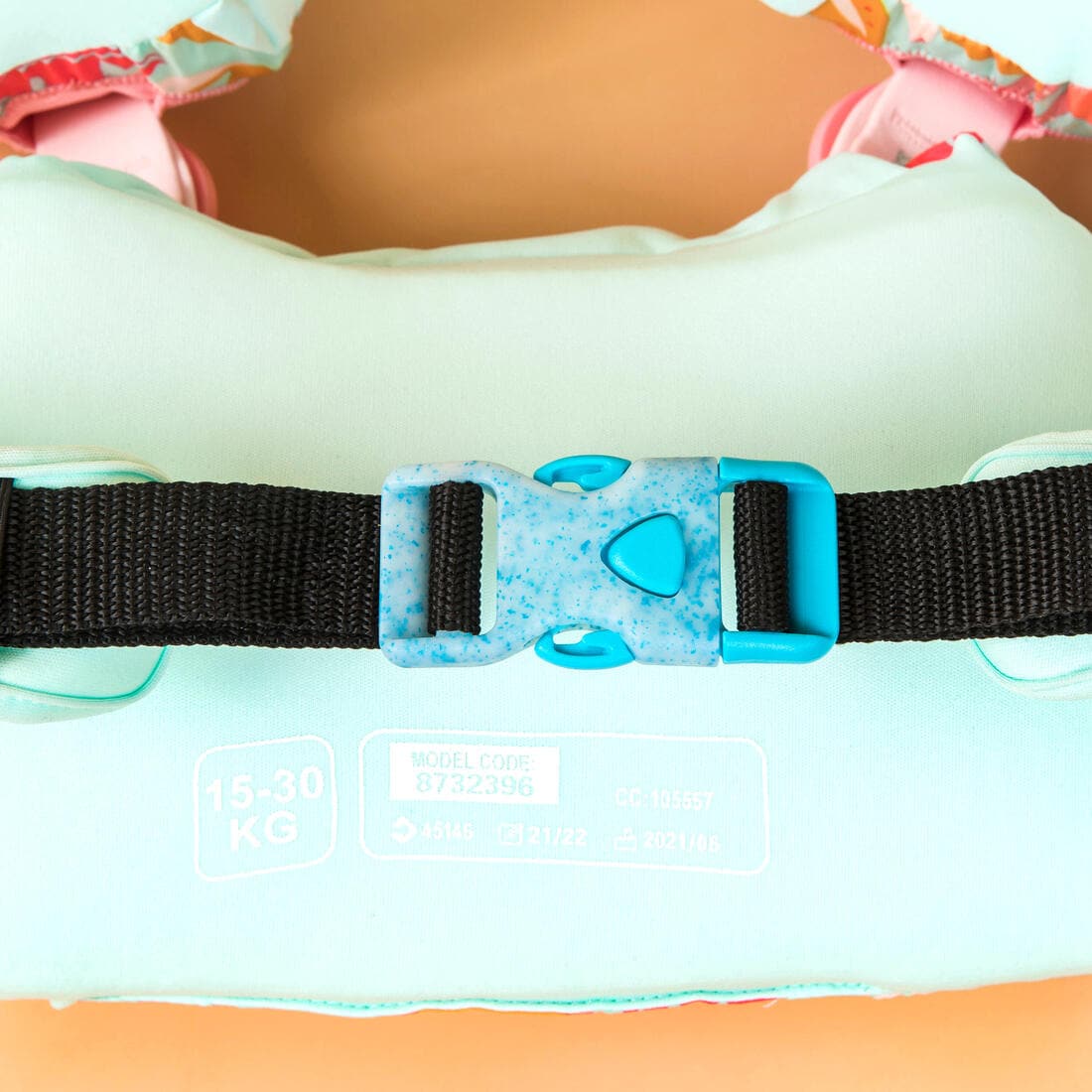 Brassards-ceinture piscine évolutif TISWIM enfant bleu "DRAGON"