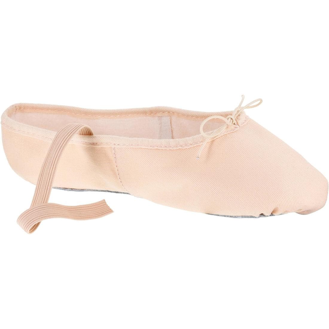 Demi-pointes toile saumon