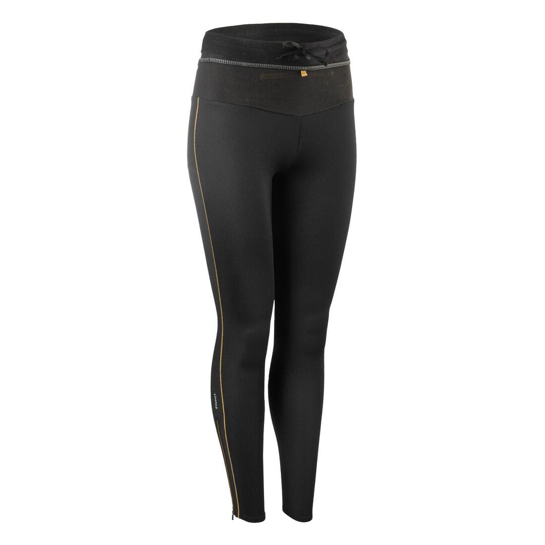 Legging de trail running avec portage Femme - KIPRUN Run 900 Carrying Noir