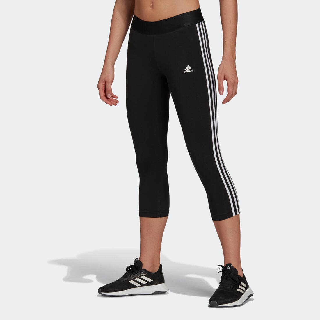 LEGGING DE FITNESS SOFT TRAINING ADIDAS FEMME NOIR