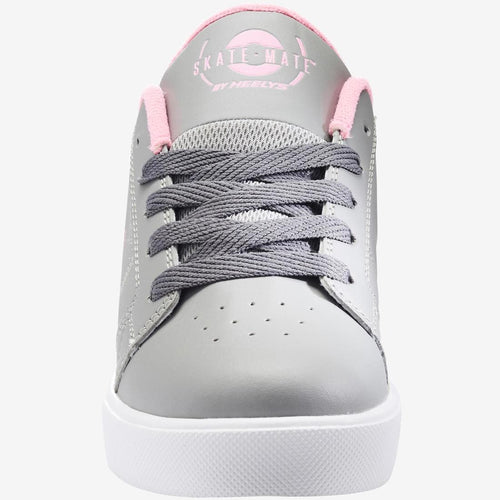 Chaussures Heelys Skate Mate Gris Rose une roue