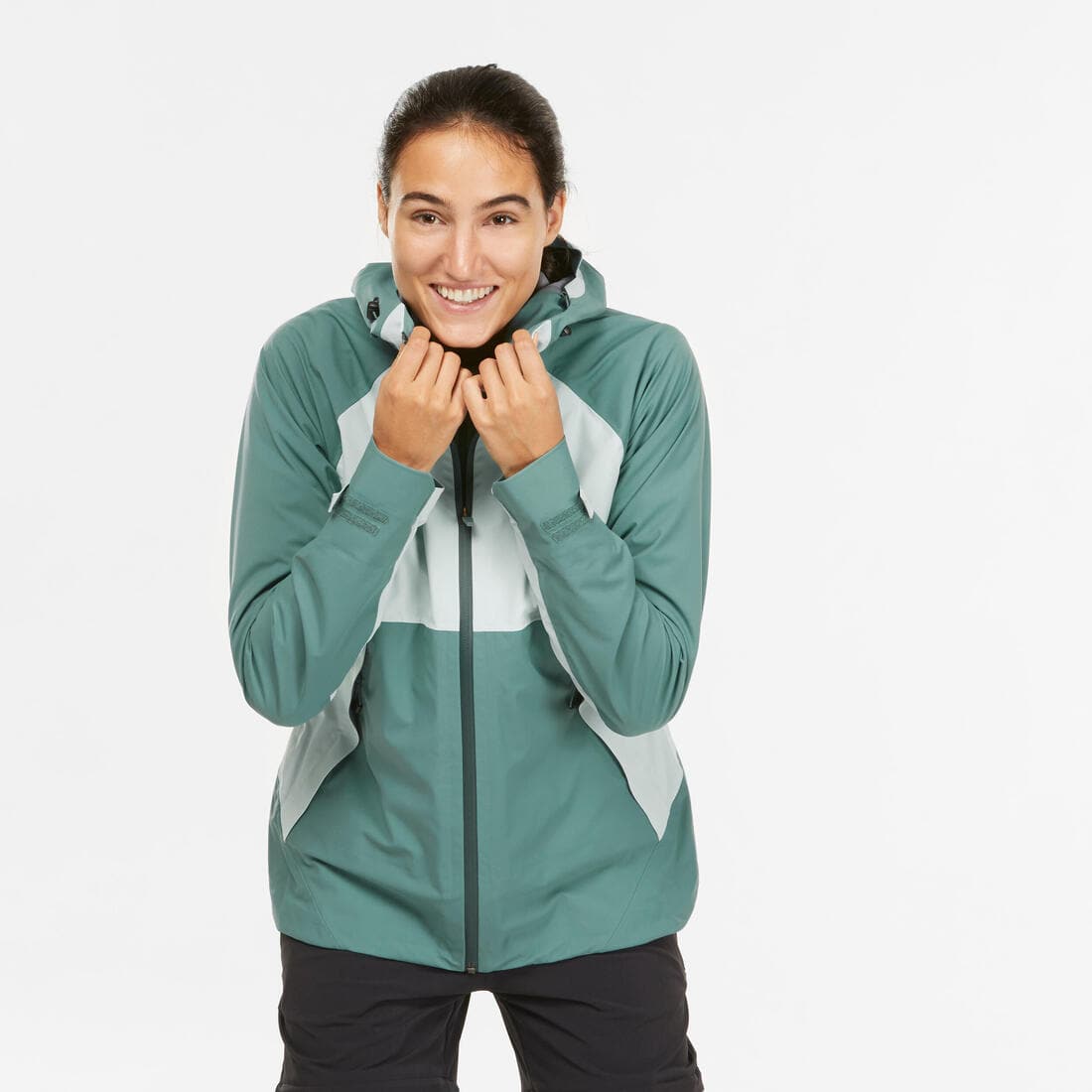 Veste imperméable de randonnée montagne - MH500 - Femme