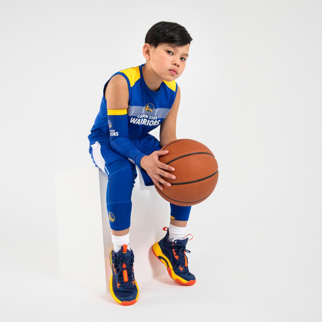 Chaussures de basketball NBA Golden State Warriors enfant - SE900 MINI ME